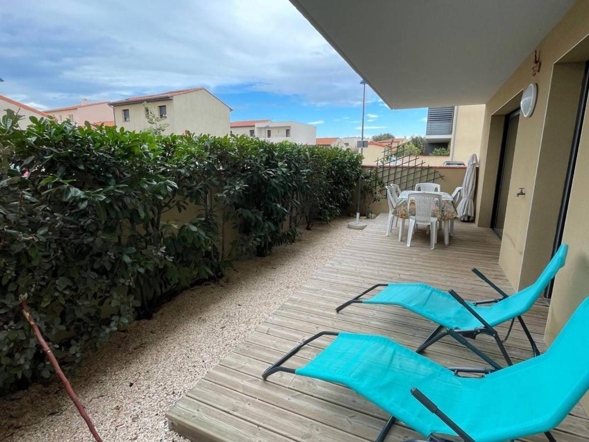 Appartement 3 Pieces Avec Terrasse Et Jardin, Proche Plage Et Commerces, 2 Parkings, Argeles-Sur-Mer - Fr-1-225-773 Exteriör bild